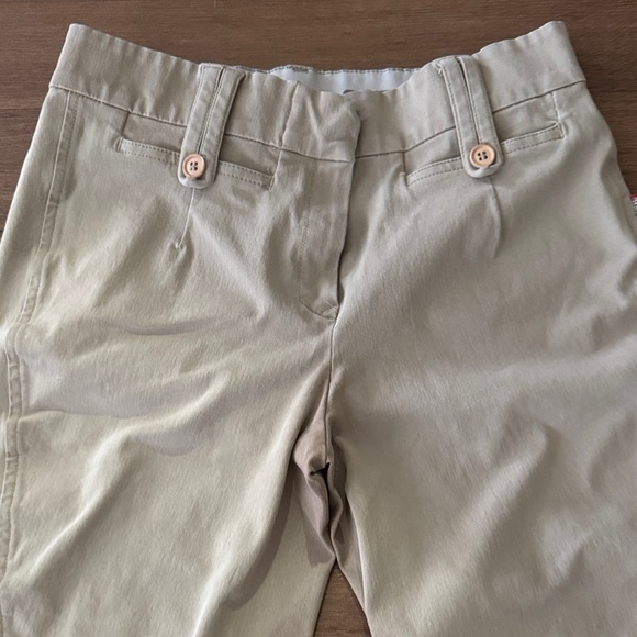 🐴 Woman's Tan AA Prestige Scholler Knee Patch Mid Rise Breeches. Size 42/26 US 🐴 - Picture 3 of 6